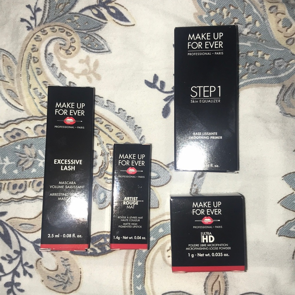 makeup forever 4 set mini travel size set